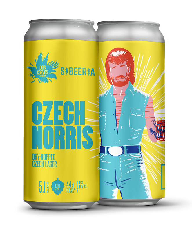 Czech Norris - Dry Hopped Czech Lager – Dois Corvos Cervejeira